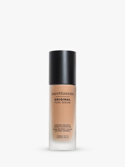 bareMinerals ORIGINAL Pure Serum Radiant Natural Liquid Foundation, Light Cool 2.5