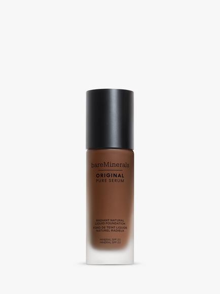 bareMinerals ORIGINAL Pure Serum Radiant Natural Liquid Foundation, Deep Neutral 6