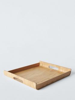 John Lewis Wooden Tray, FSC-Certified (Oak Wood), Natural
