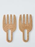 John Lewis Wood Salad Hands, FSC-Certified (Oak Wood), Natural