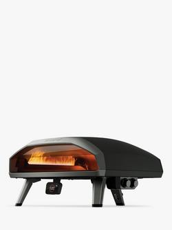 Ooni Koda 2 Max Smart Thermometer Gas Fuel Outdoor Pizza Oven, Black