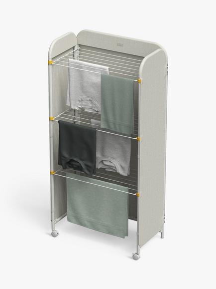 Joseph Joseph Eclipse Clothes Airer, Ecru - view 2, 