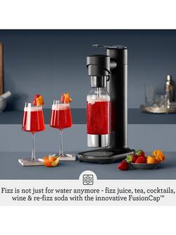 Sage InFizz Fusion Sparkling Drinks Maker - view 2, Black Truffle