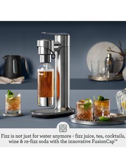 Sage InFizz Fusion Sparkling Drinks Maker - view 2, Stainless Steel
