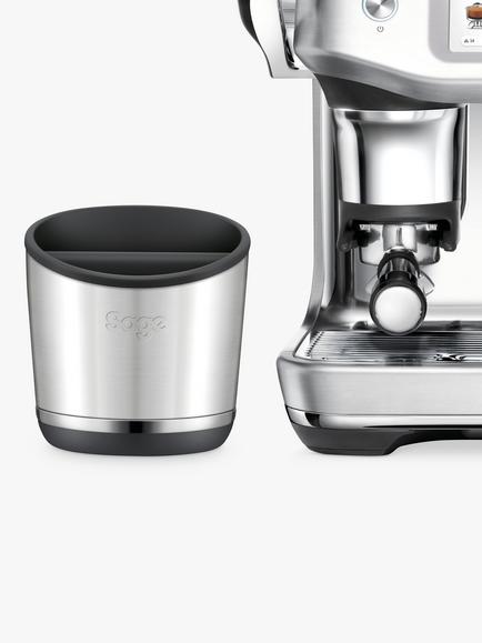Sage 20 Puck Knock Box, Brushed Stainless Steel - view 2, Brushed Stainless Steel