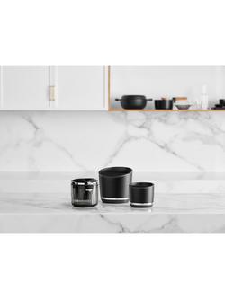 Sage Luxe 10 Puck Knock Box - view 2, Black Truffle