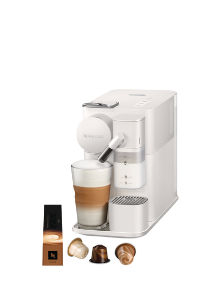 Nespresso  Lattissima One EN510 Pod Coffee Machine by De’Longhi, White