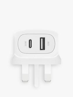 Belkin Boostcharge 42W Dual Wall Charger, White - view 2, White