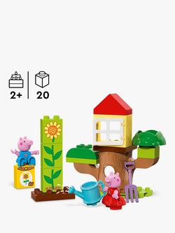 LEGO DUPLO 10431 Peppa Pig Garden & Tree House - view 2, Multi