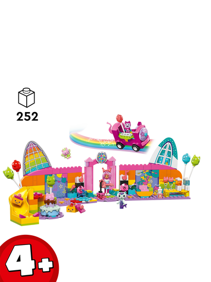 LEGO Gabby’s Dollhouse Gabby’s Party Room Toy Playset 10797 - view 2, Multi