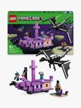 LEGO Minecraft The Ender Dragon and End Ship Toy Set 21264