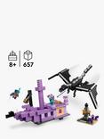 LEGO Minecraft The Ender Dragon and End Ship Toy Set 21264