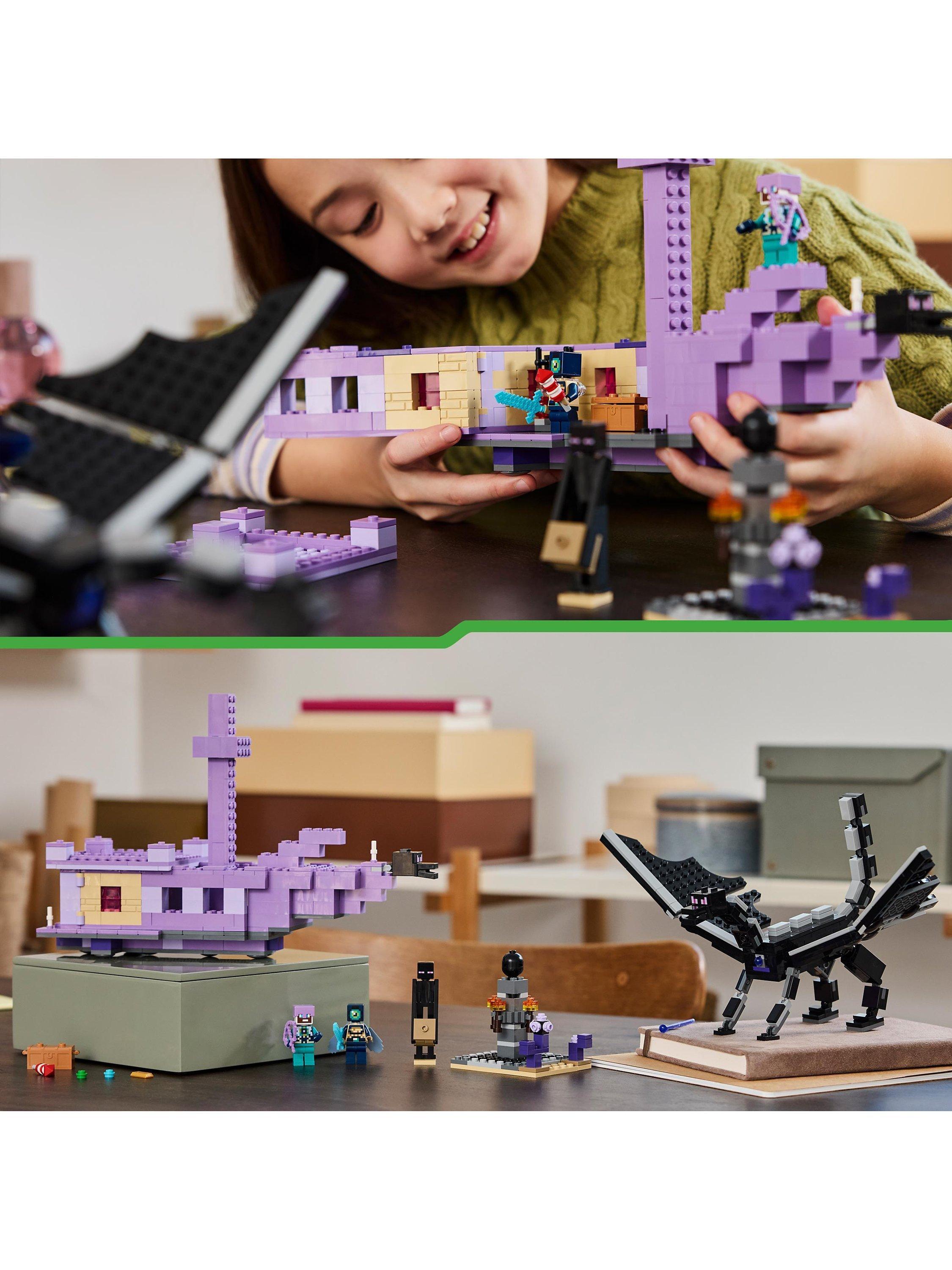 Lego 21151 minecraft the end battle stores hotsell