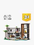 LEGO Creator 3in1 Modern House Building Set for Kids 31153