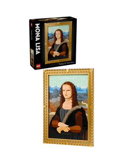 LEGO Art Mona Lisa Painting Building Set for Adults 31213, Multi