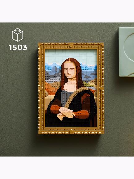 LEGO Art Mona Lisa Painting Building Set for Adults 31213 - view 2, Multi