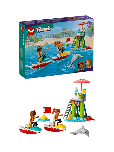 LEGO Friends 42623 Beach Water Scooter, Multi