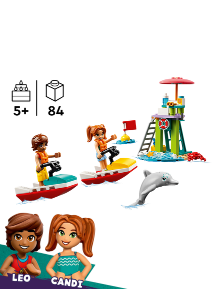 LEGO Friends 42623 Beach Water Scooter - view 2, Multi