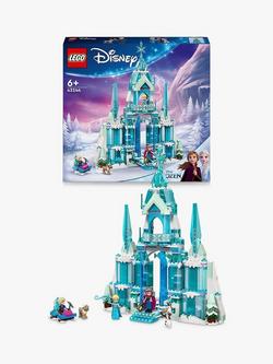 LEGO ǀ Disney Frozen Elsa’s Ice Palace Building Toy 43244, Multi
