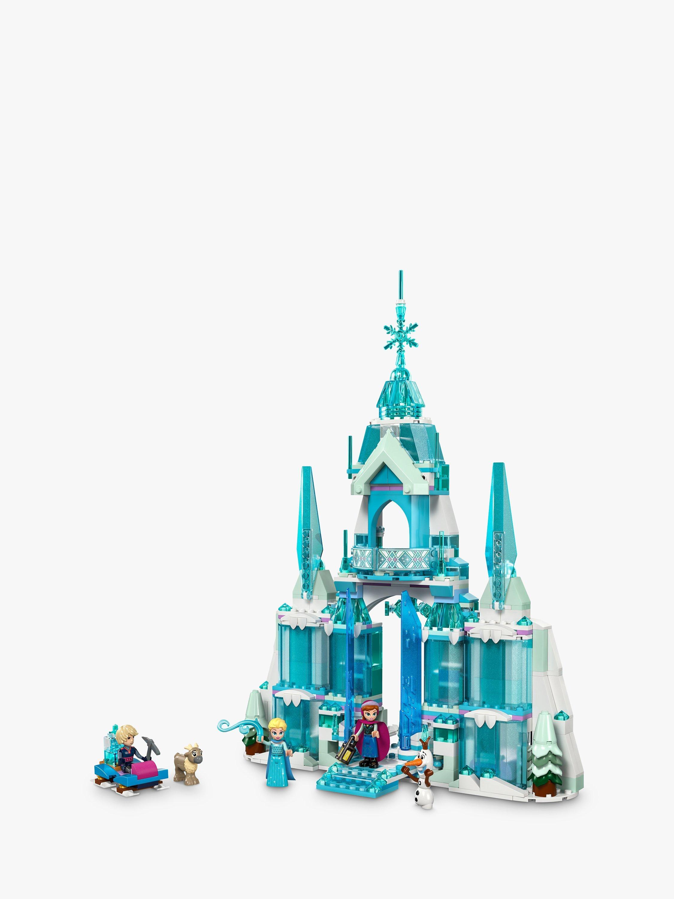 Frozen elsa castle lego sale