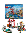 LEGO City 60422 Seaside Harbour with Cargo Ship