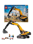 LEGO City 60420 Yellow Construction Excavator