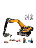 LEGO City 60420 Yellow Construction Excavator