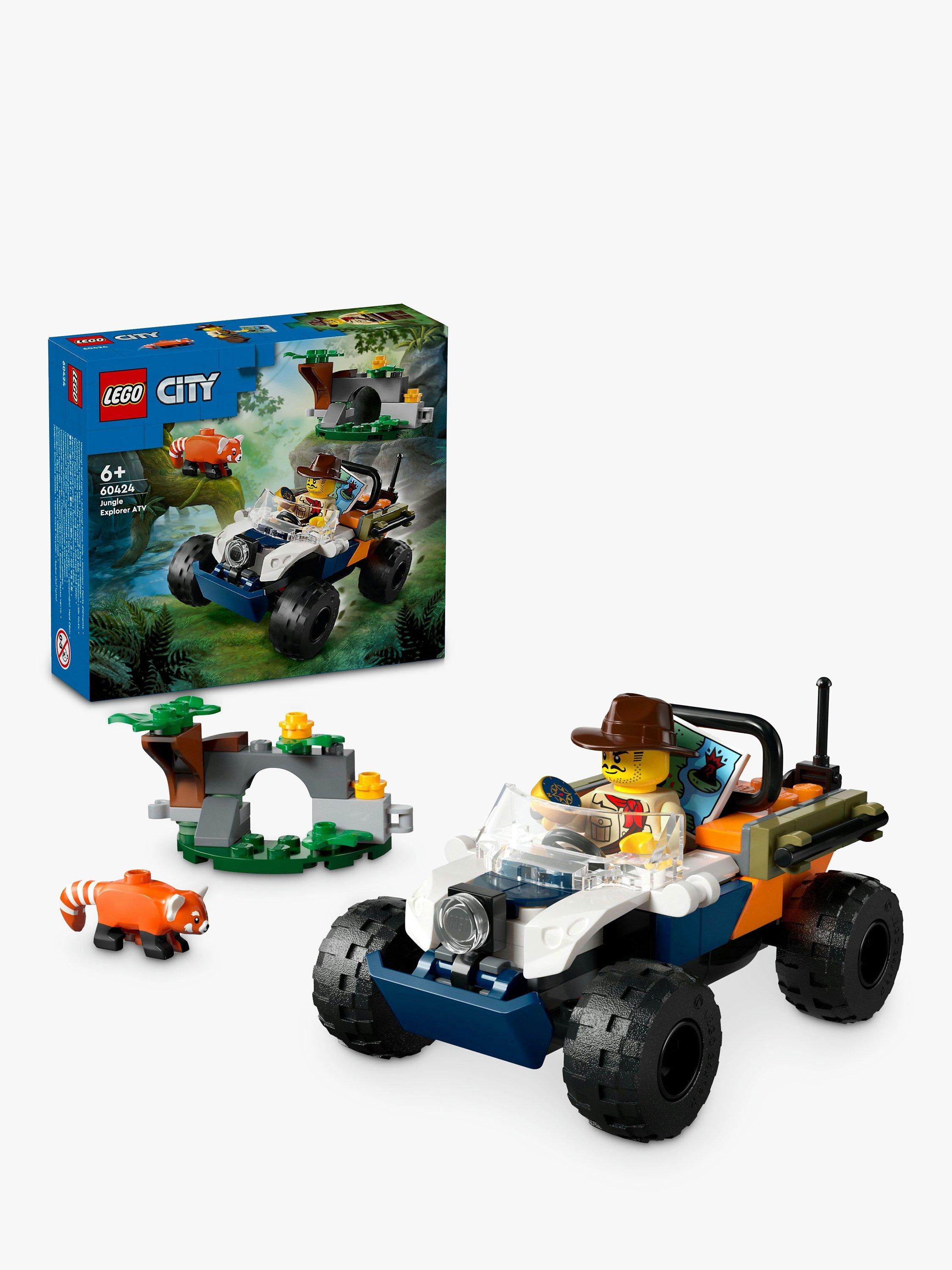 LEGO City 60424 Jungle Explorer ATV Red Panda Mission