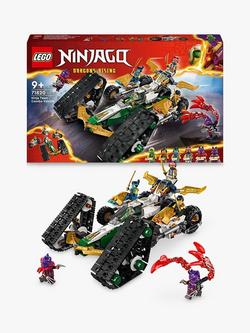 LEGO NINJAGO Ninja Team Combo Vehicle Ninja Toy Set 71820, Multi
