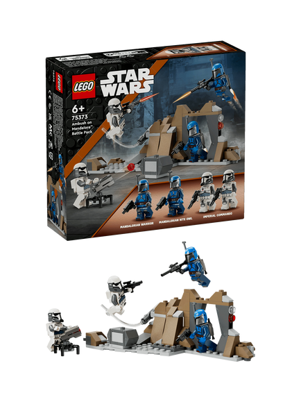 LEGO Star Wars Ambush on Mandalore Battle Pack Set 75373, Multi