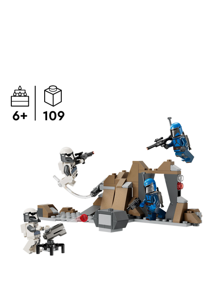 LEGO Star Wars Ambush on Mandalore Battle Pack Set 75373 - view 2, Multi