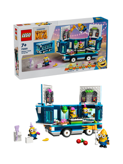LEGO Despicable Me Minions’ Music Party Bus Toy Set 75581, Multi