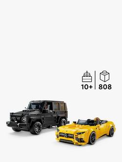 LEGO Speed Champions 76924 Mercedes Cars - view 2, Multi