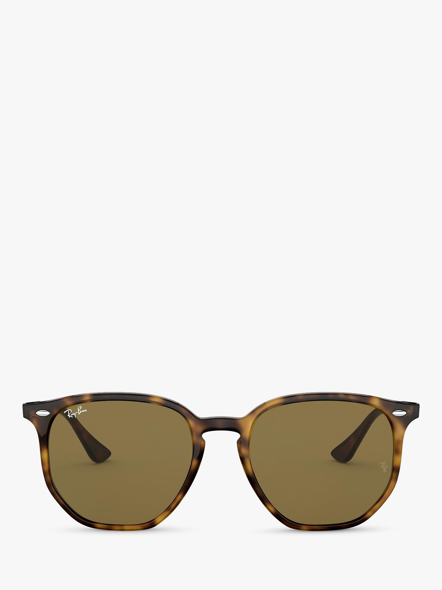 Product image 2 of 4, which shows Ray-Ban RB4306 Women's Oval Sunglasses, Light Havana/Brown