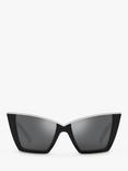 Yves Saint Laurent YS000435 Women's Cat Eye Sunglasses