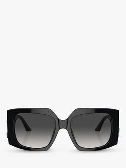 Jimmy Choo JC5006U Women's Square Sunglasses, Black - view 2, Black