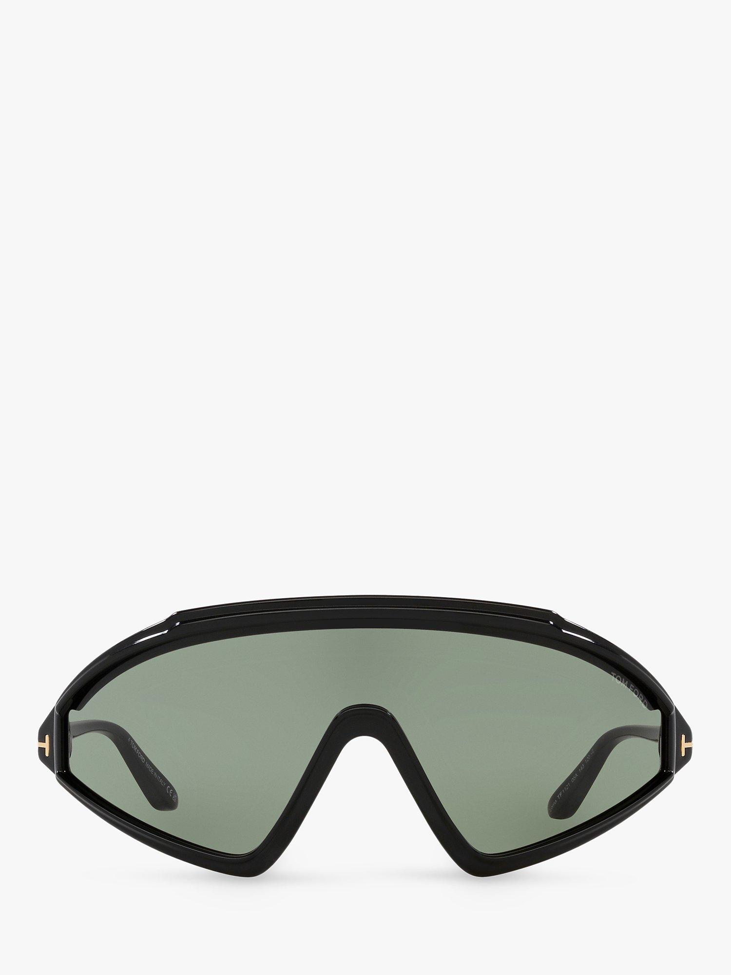 Product image 2 of 5, which shows TOM FORD TR001754 Men's Lorna Wrap Sunglasses, Black/Grey