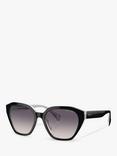 Ralph Lauren RA5315U Women's Round Sunglasses, Black