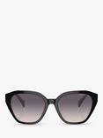 Ralph Lauren RA5315U Women's Round Sunglasses, Black