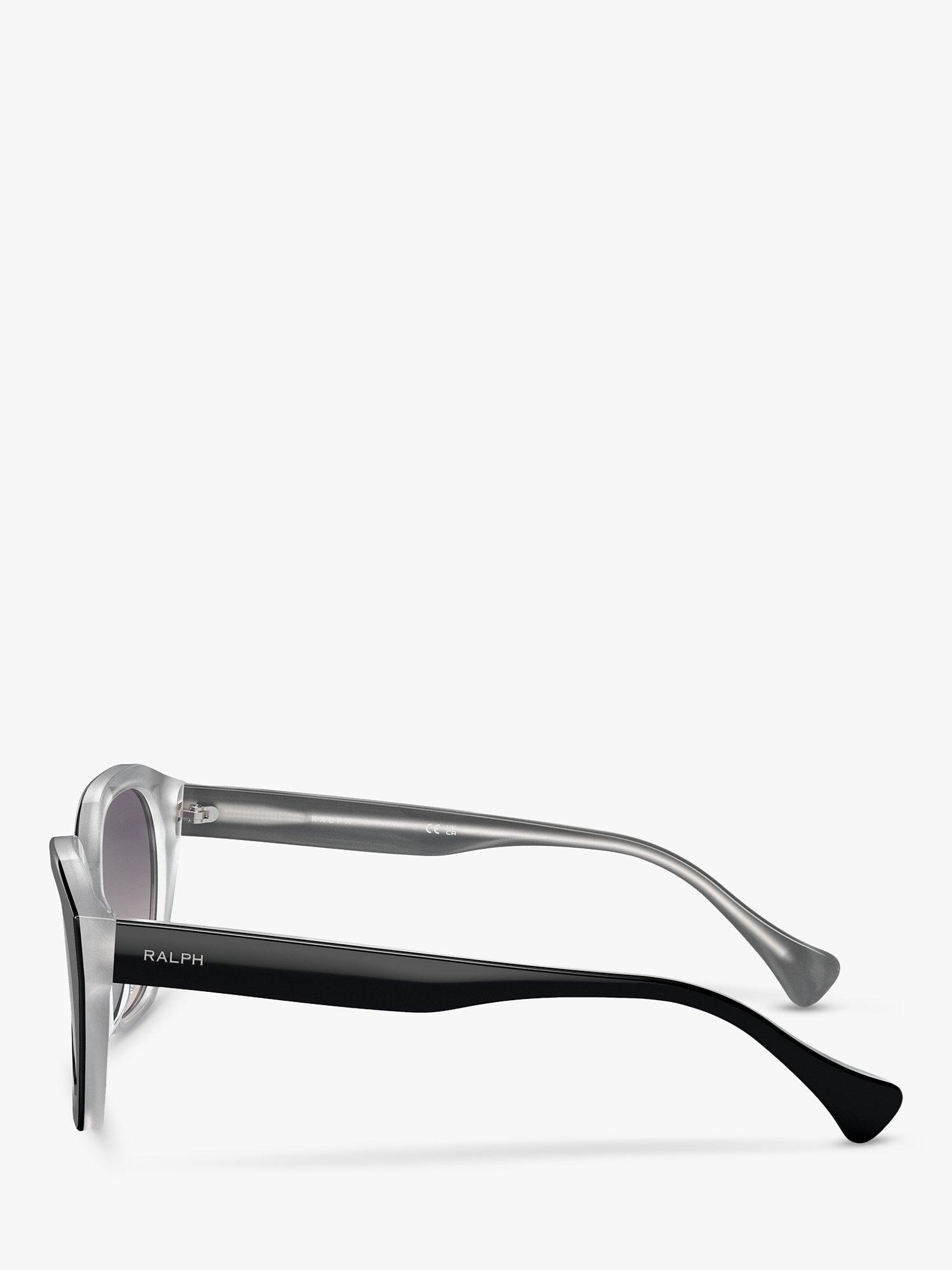 Product image 3 of 5, which shows Ralph Lauren RA5315U Women's Round Sunglasses, Black