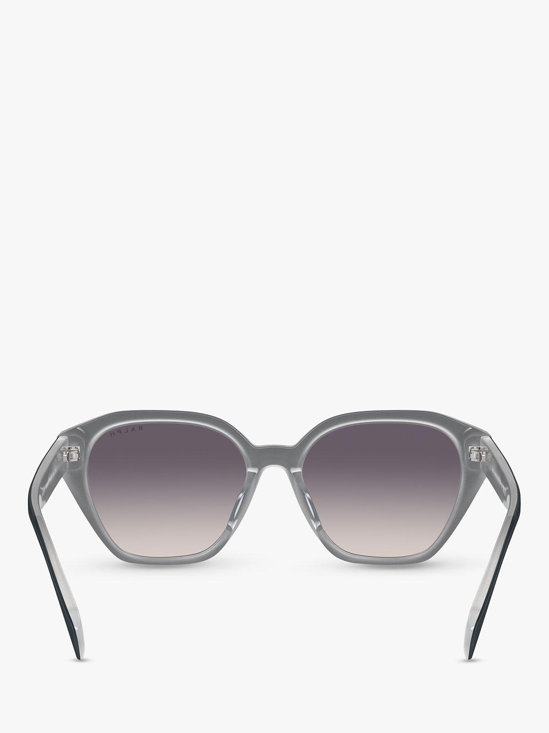Product image 4 of 5, which shows Ralph Lauren RA5315U Women's Round Sunglasses, Black