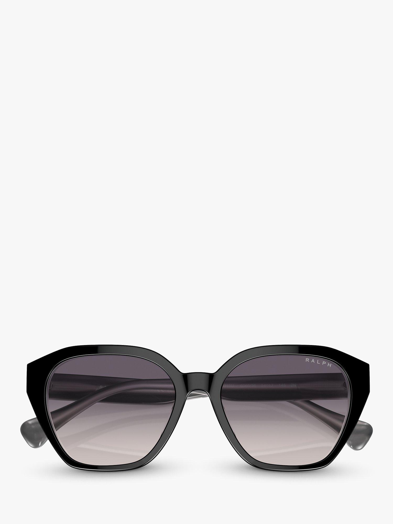 Product image 5 of 5, which shows Ralph Lauren RA5315U Women's Round Sunglasses, Black
