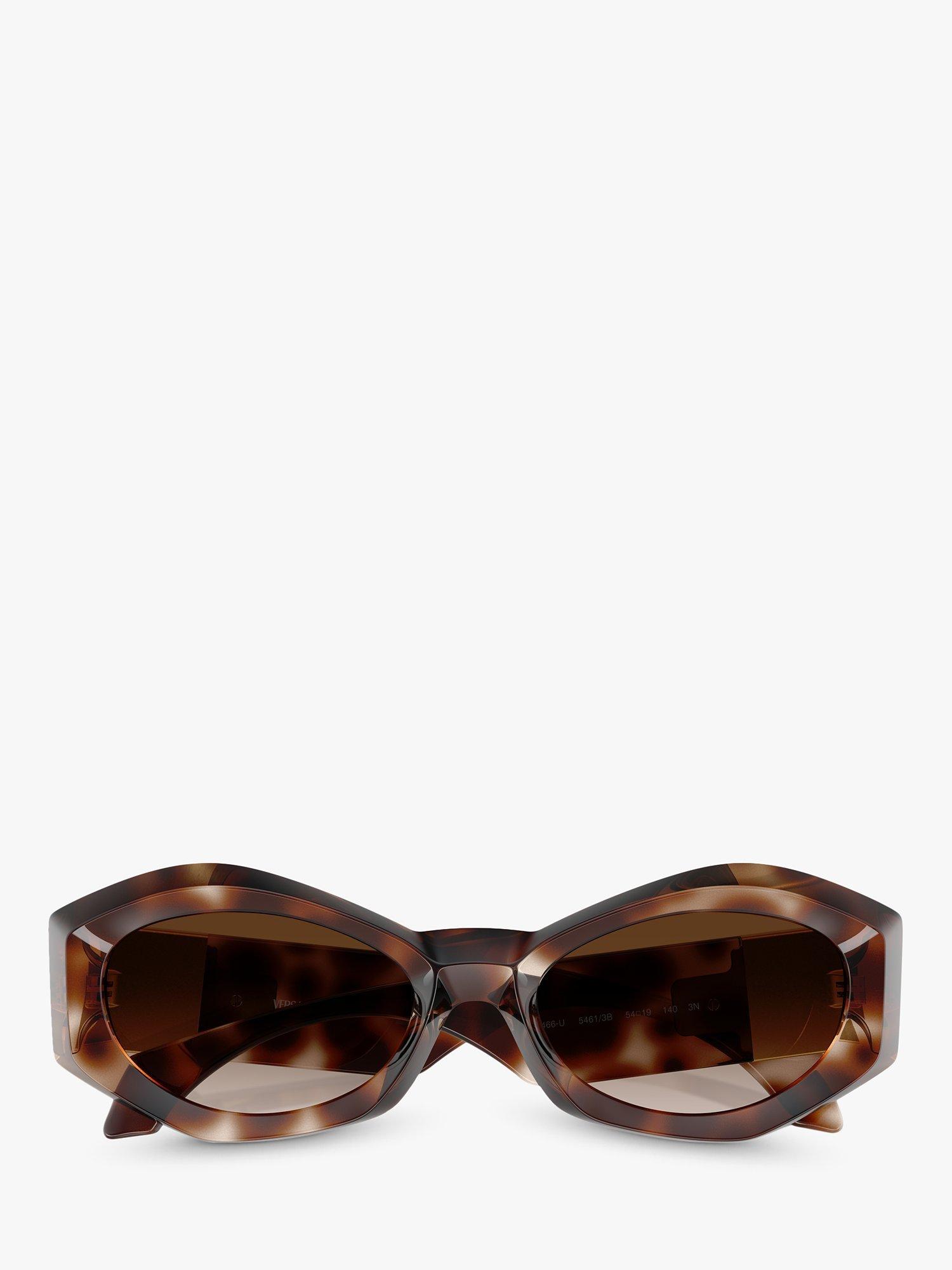 Product image 5 of 5, which shows Versace VE4466U Women's Oval Sunglasses, Havana