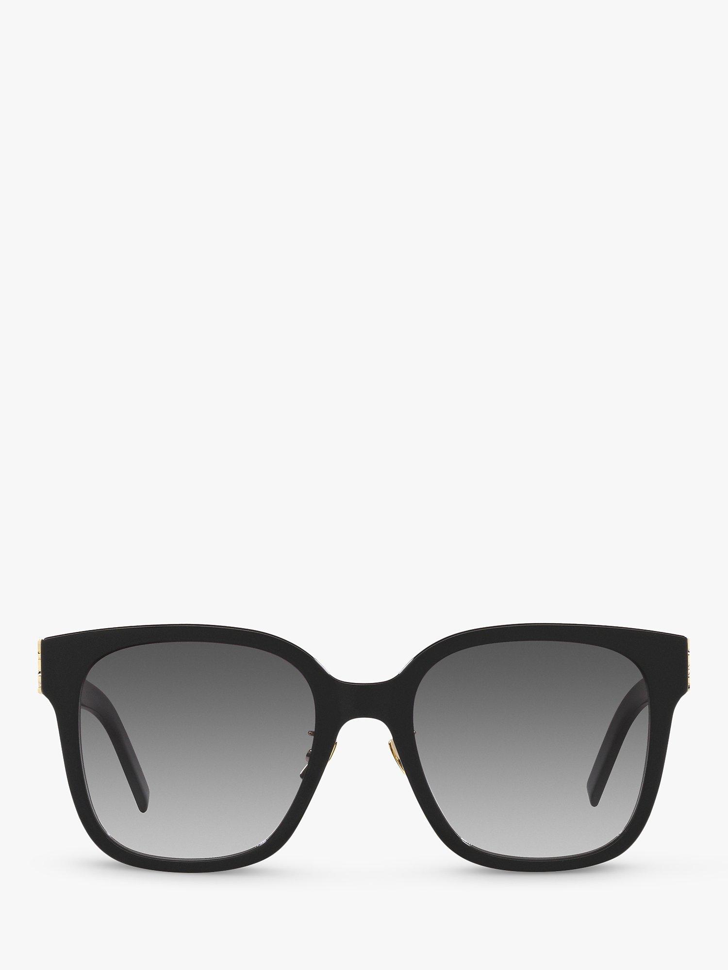 Product image 2 of 4, which shows Yves Saint Laurent YS000465 Women's Square Sunglasses, Black