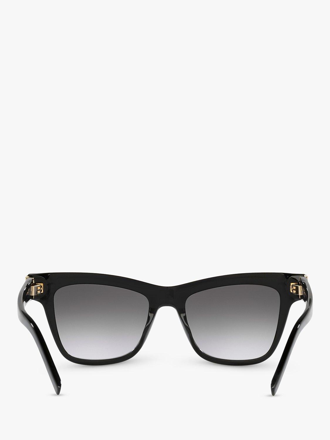 Product image 4 of 4, which shows Yves Saint Laurent YS000436 Women's Cat's Eye Sunglasses, Black/Grey Gradient
