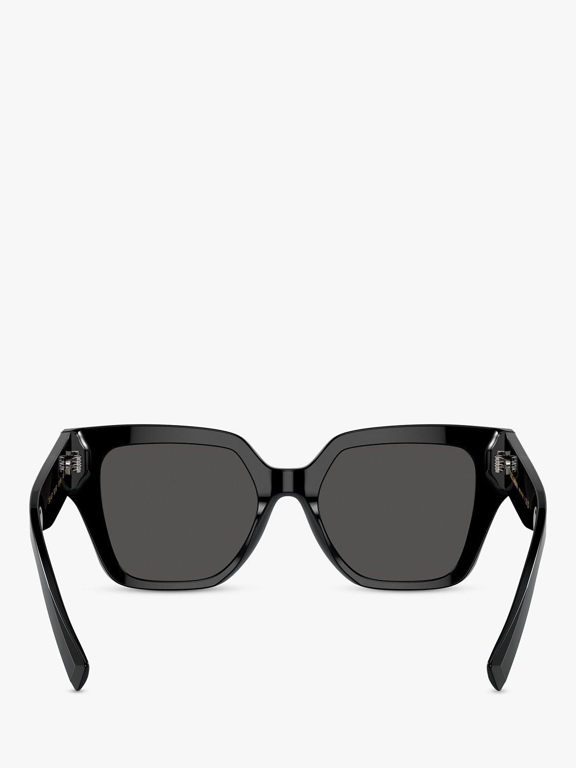 Product image 4 of 5, which shows Dolce & Gabbana DG4471 Women's Rectangular Sunglasses, Black
