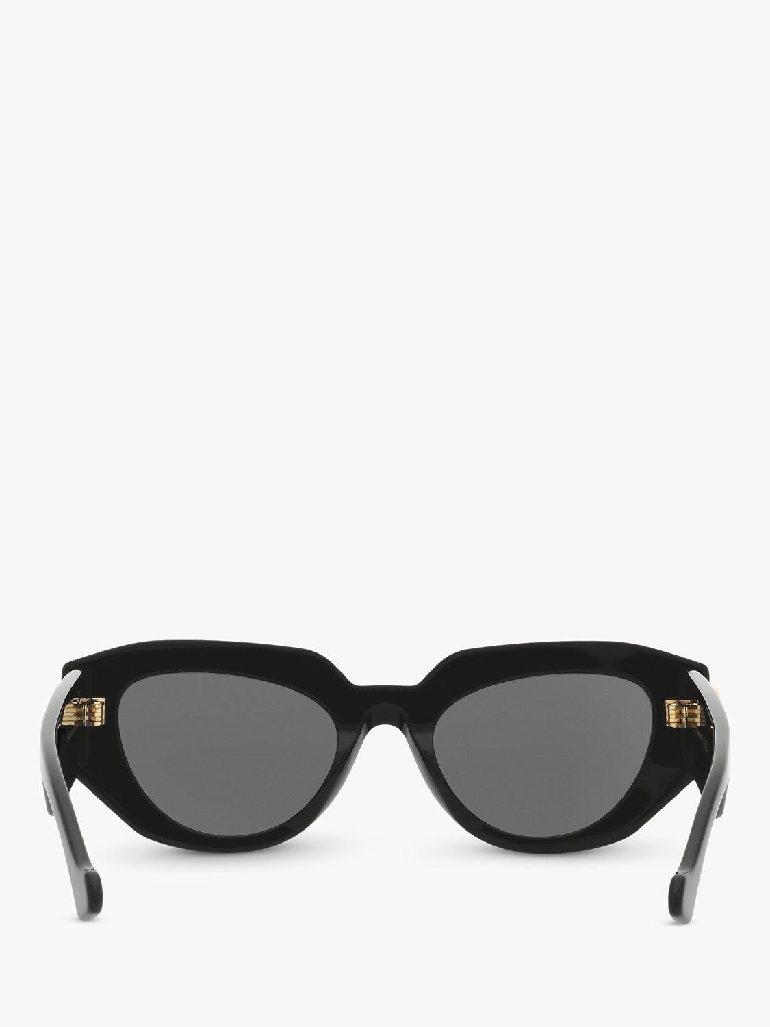 Product image 4 of 4, which shows Gucci GG1421S Women's Oval Sunglasses, Black/Grey