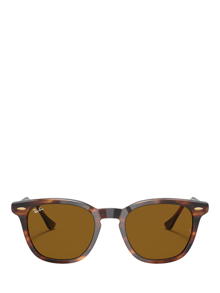 Ray-Ban RB2298 Women's Oval Sunglasses, Striped Havana - view 2, Striped Havana