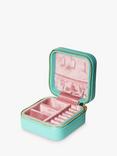 Sif Jakobs Jewellery Piccolo Travel Jewellery Box, Turquoise