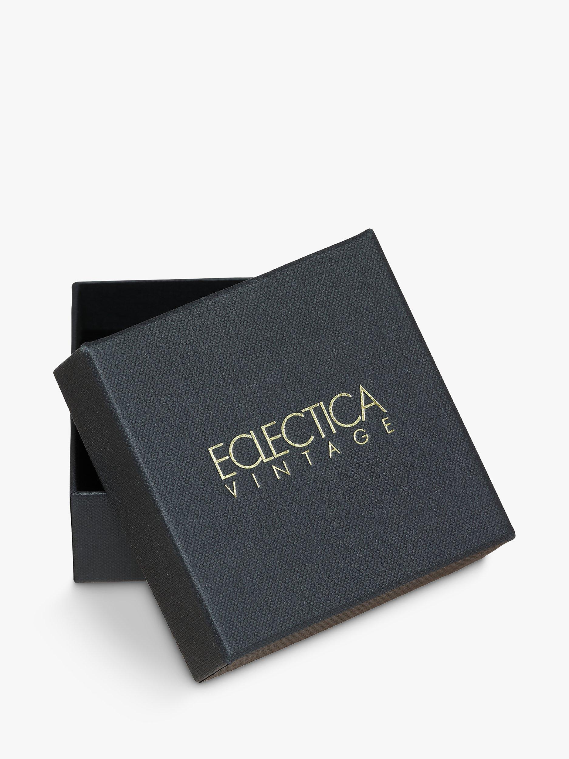 Product image 2 of 2, which shows Eclectica Pre-Loved 18ct Gold Plated Faux Pearl Clip-On Earrings, Dated Circa 1990s, Gold